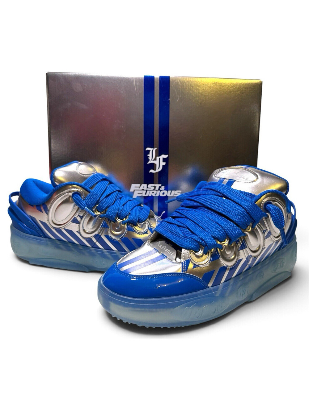 PUMA Fast & Furious LaFrancé Sneakers 314031 01 LaMelo Ball SKYLINE Men's 10.5